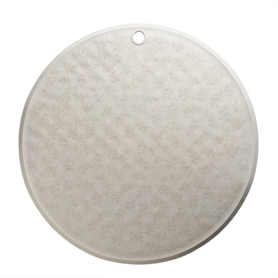 Gray bath mat
