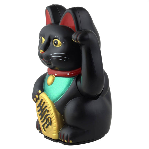 Lucky black cat 13cm