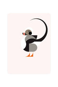 Carte Postale avec Ice Duck