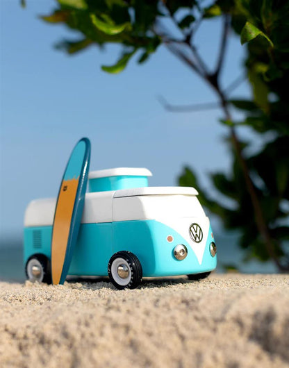 Voiture en Bois Candycar World - Van de Plage Océan