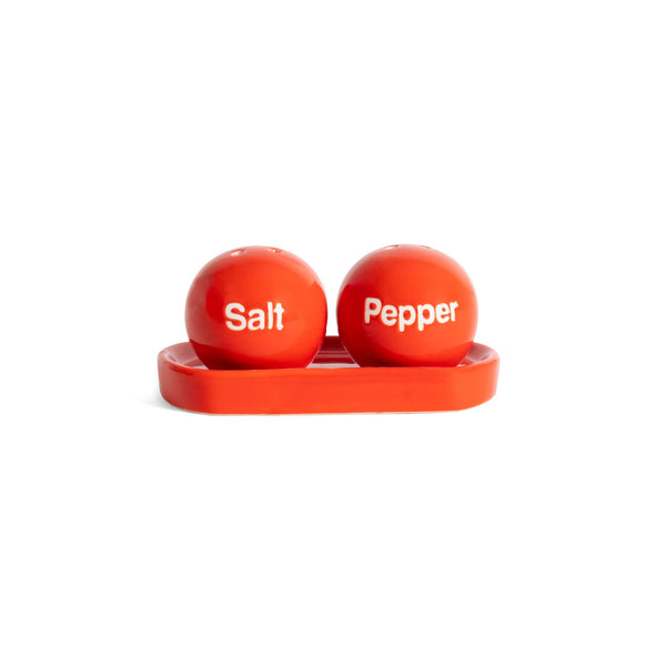 Sel et Poivre Balles de Ping Pong Rouge Helio Ferretti Vue 1