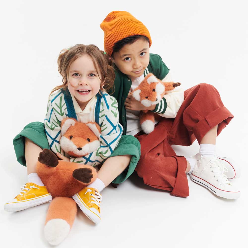 Peluche renard, Le Plus Doux (40 cm)-0+