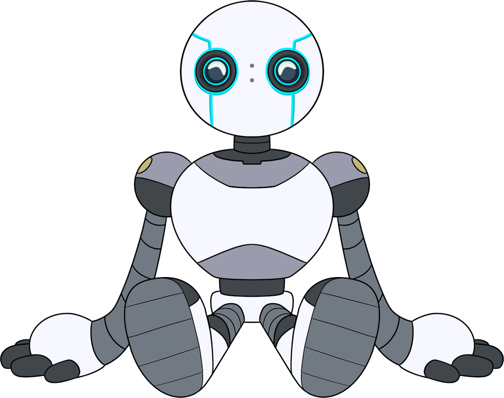 Le robot sauvage en peluche (23 cm)