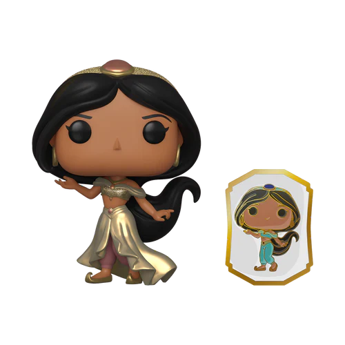 Funko Pop! Jasmine (avec Pin's) – Disney