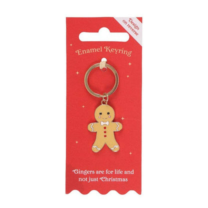Gingerbread Man Keychain