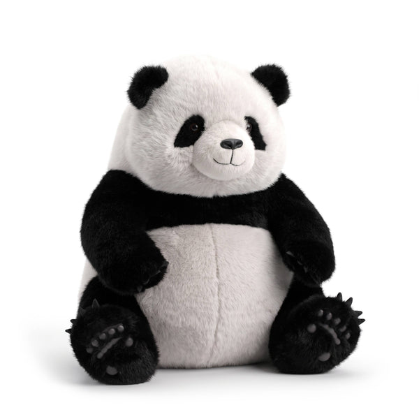 Peluche panda avec petites pattes en silicone, 33 cm