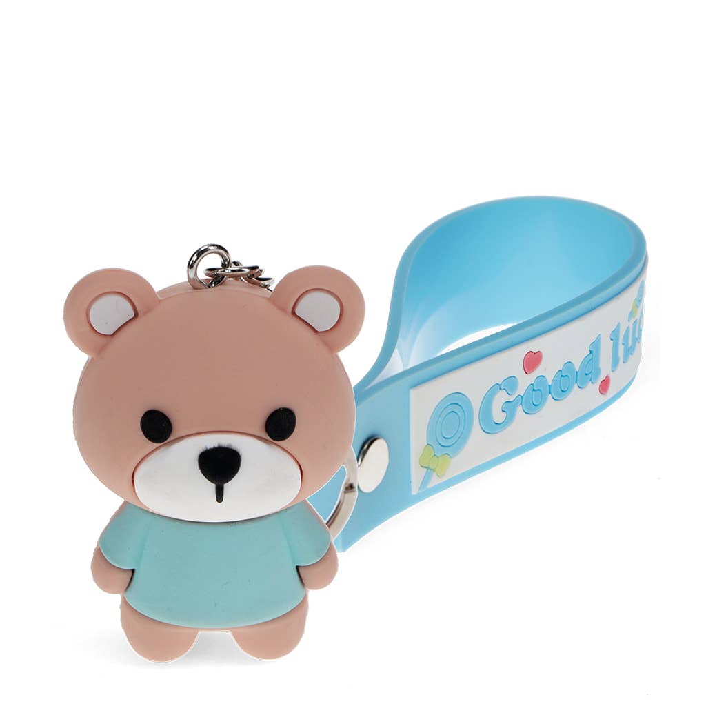 Breloque porte-clés pour sac ours en peluche – Rex London