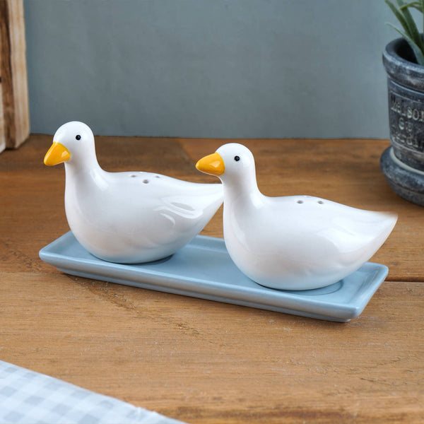 Salière et poivrière Canards Blancs – vue 2