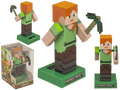 Figurine solaire Minecraft Alex
