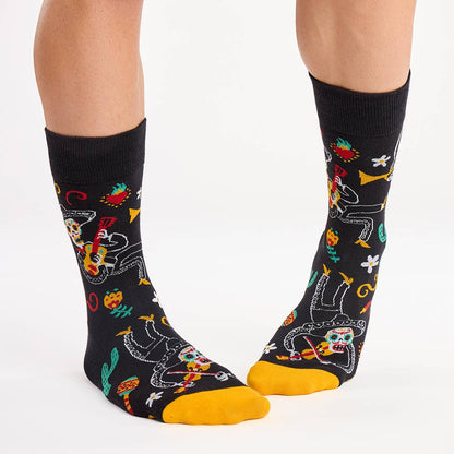 Mariachi Day of the Dead Socks