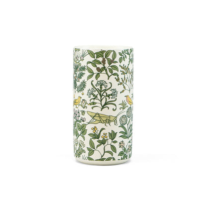 Voysey-Keramikvase, Botanischer Garten, Fauna und Flora