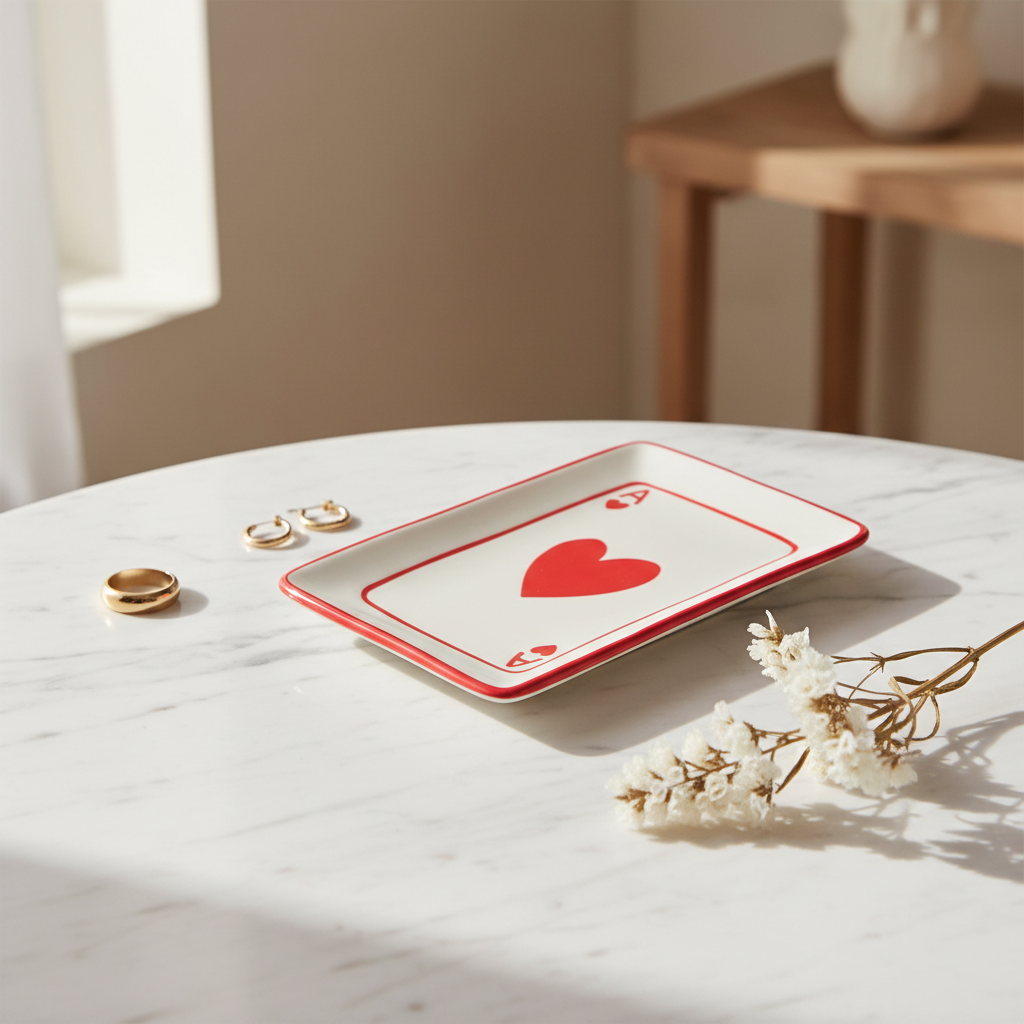 Decorative Tray Playing Card