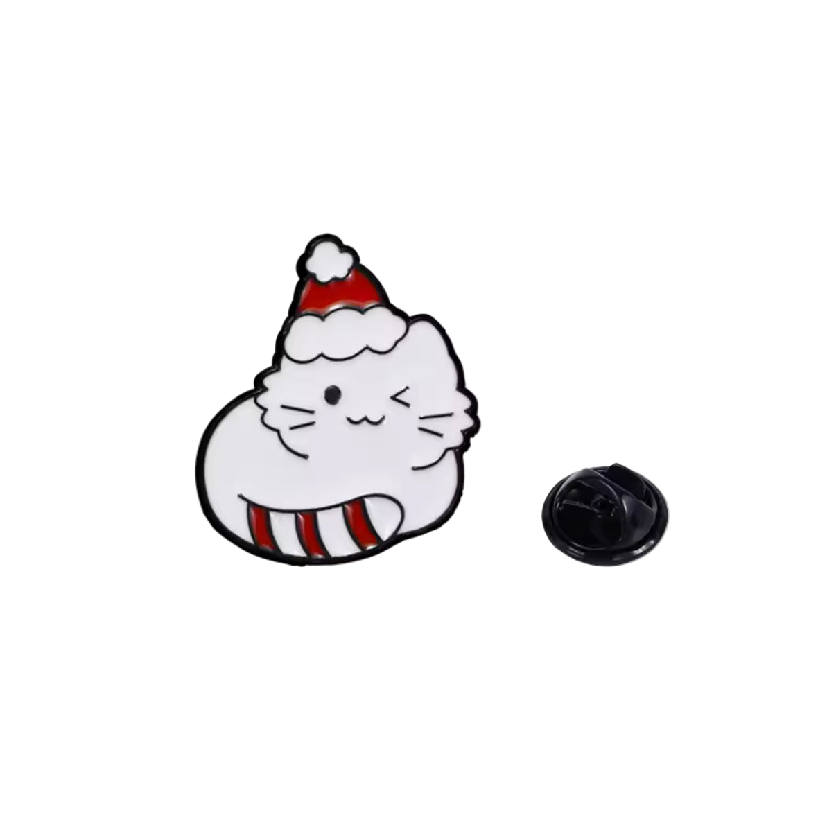 Christmas Cat Pin