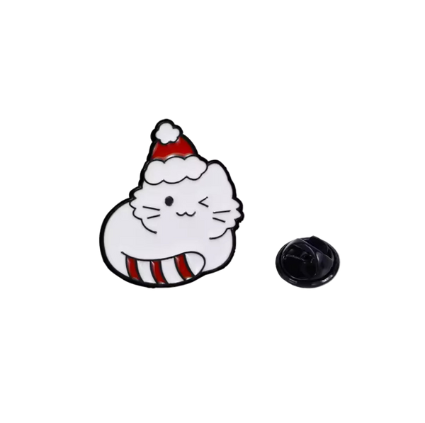 Christmas Cat Pin