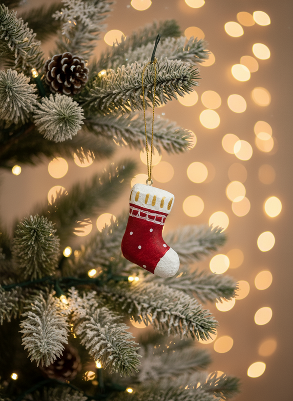 Hanging Christmas Stocking Decoration