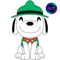 Peluche Snoopy Beagle Scouts