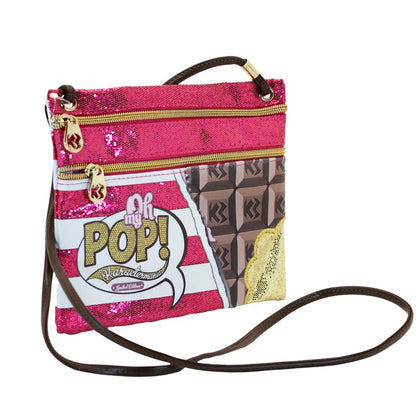Sac à Bandoulière Action Mini Horizontal Oh My Pop! « Chocolat »