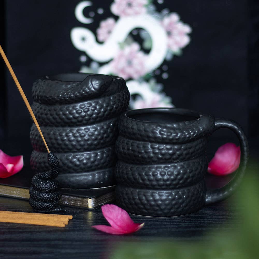 Tasse Serpent Noir