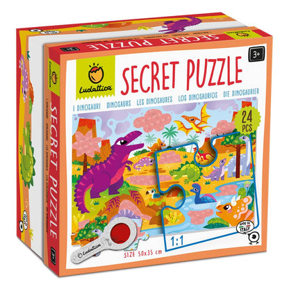 Secret Puzzle - Dinosaurs 