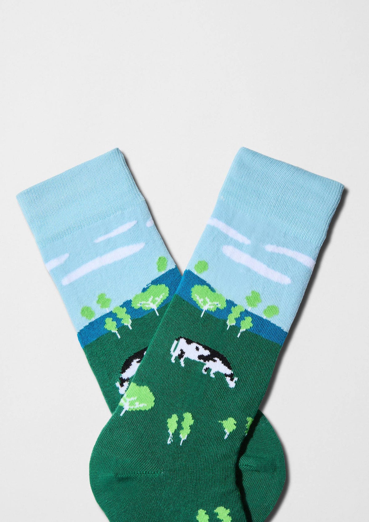 BeFarm - Chaussettes 100 % coton biologique: Verde / 41/46