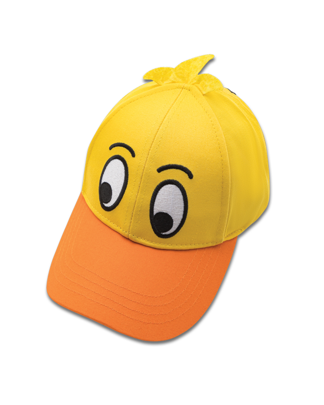 Cappellino per bambini con la mascotte Flida l'anatra