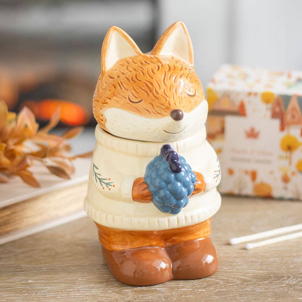 Flynn Fox Automne — brûleur d'huile et chauffe-cire