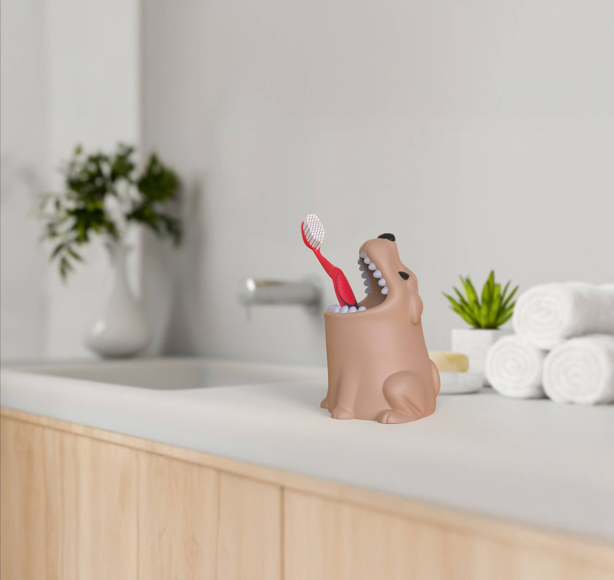 Porte-brosse à dents Chien