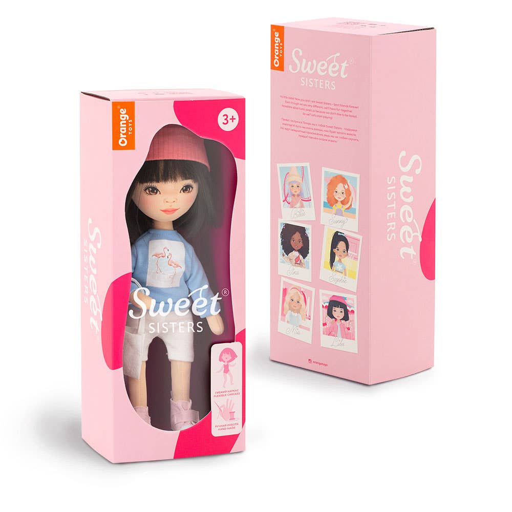 SET REGALO: Bambola Lilu, Felpa + Scarpe/Accessori