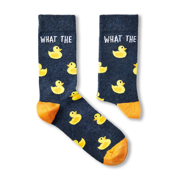 Duck Socks "What The Duck"