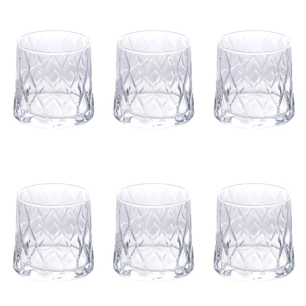 PAGODA SET OF 6 WATER GLASSES 370 ML - 5900634
