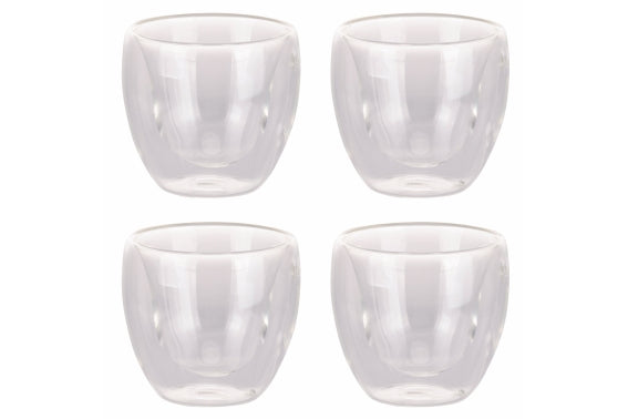 SET OF 4 DOUBLE-WALLED COFFEE CUPS 90 ML - 5904599