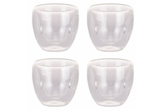 SET OF 4 DOUBLE-WALLED COFFEE CUPS 90 ML - 5904599