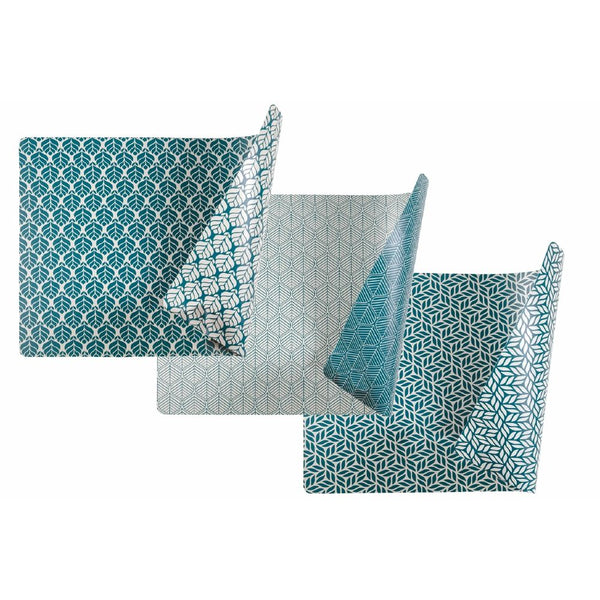 BALI LEAF PLACEMAT DOUBLE-SIDED 3 ASST. - 5906897