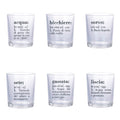 VICTIONARY SET 6 WATERGLASSES 360ML - 5909268