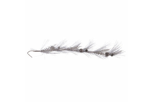SILVER WIRE BRANCH WITH HOOK 120L - 5909556