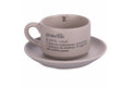 VICTIONARY GEMELLI COFFEE CUP SET W/SAUCER - 5910683