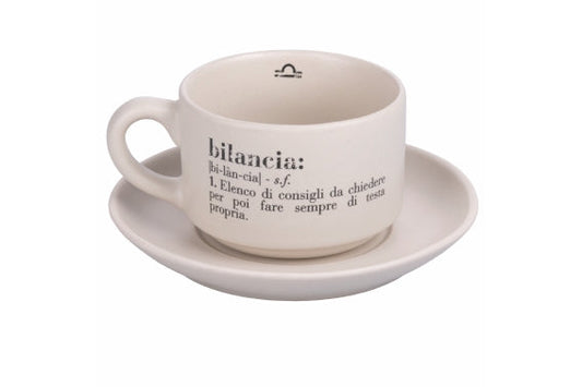 VICTIONARY BALANCE COFFEE CUP W/SAUCER - 5910687