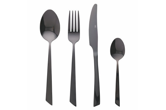 CUT SET 24PCS GLOSSY BLACK - 5911922
