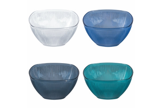 FASHION MEDIUM SALAD BOWL 4 ASSORTED - 5915215
