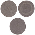LINEN PLACEMAT 3 ASSORTED CHOCOLATE - 5915589
