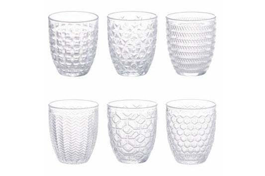 GEOMETRIE LIGHT SET OF 6 WATER GLASSES 320 ML - 5917781