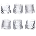 VINTAGE SET OF 6 TILTING LIQUEUR GLASSES - 5918553