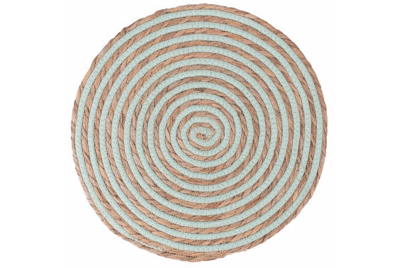 TURQUOISE SPIRAL PLACEMAT - 5918670