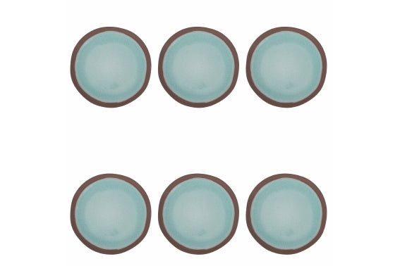 BARBADOS SET 6 PCS FRUIT PLATE - 5918696