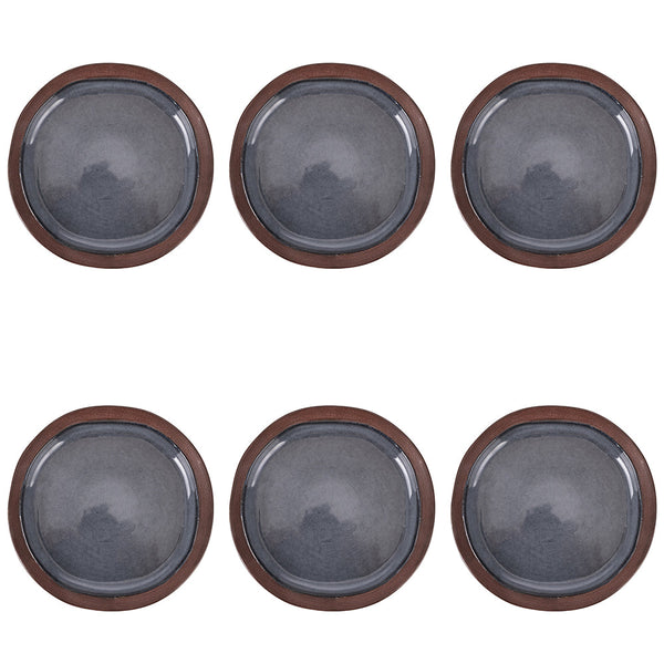 BRITTANY TERRA SET 6PC DINNER PLATES - 5918722
