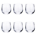 ELEGANCE SET OF 6 GLASSES TRANSP 365 ML - 5919644