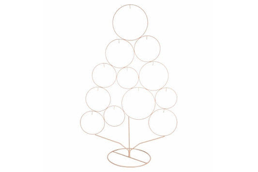 CHAMPAGNE METAL TREE WITH HOOKS H.82 CM - 5919660