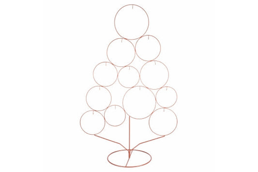 COPPER METAL TREE WITH HOOKS H.82 CM - 5919665