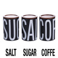 BIGISMORE BLACK SET 3 JARS 750ML - 5919838