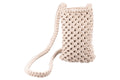 MACRAME MINI BAG SAND/SHOULDER - 5919877